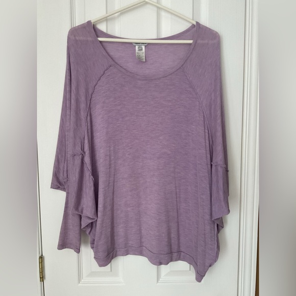 🆕 Naked Zebra Lavender Oversized Long-Sleeved Top - Picture 8 of 14